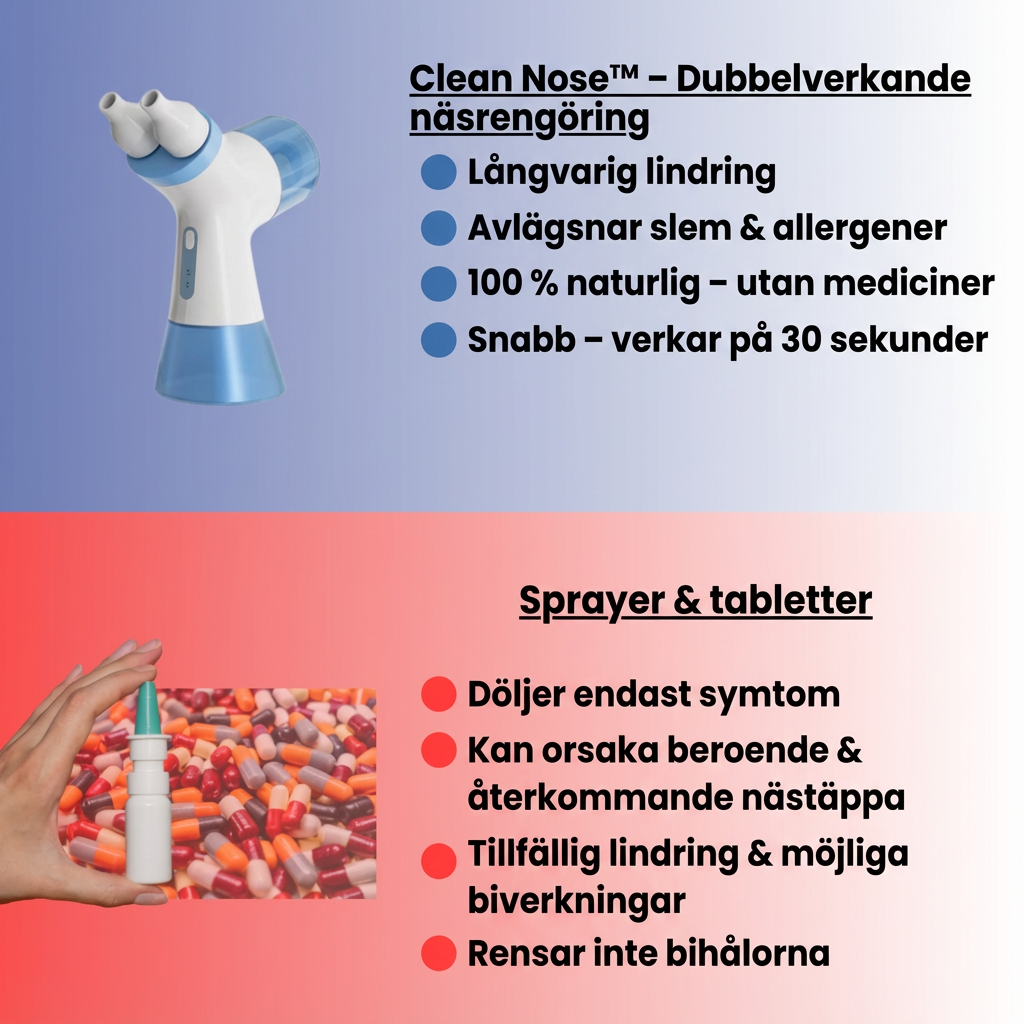 Clean Nose™ – Smart näsrengöring med avancerad teknik